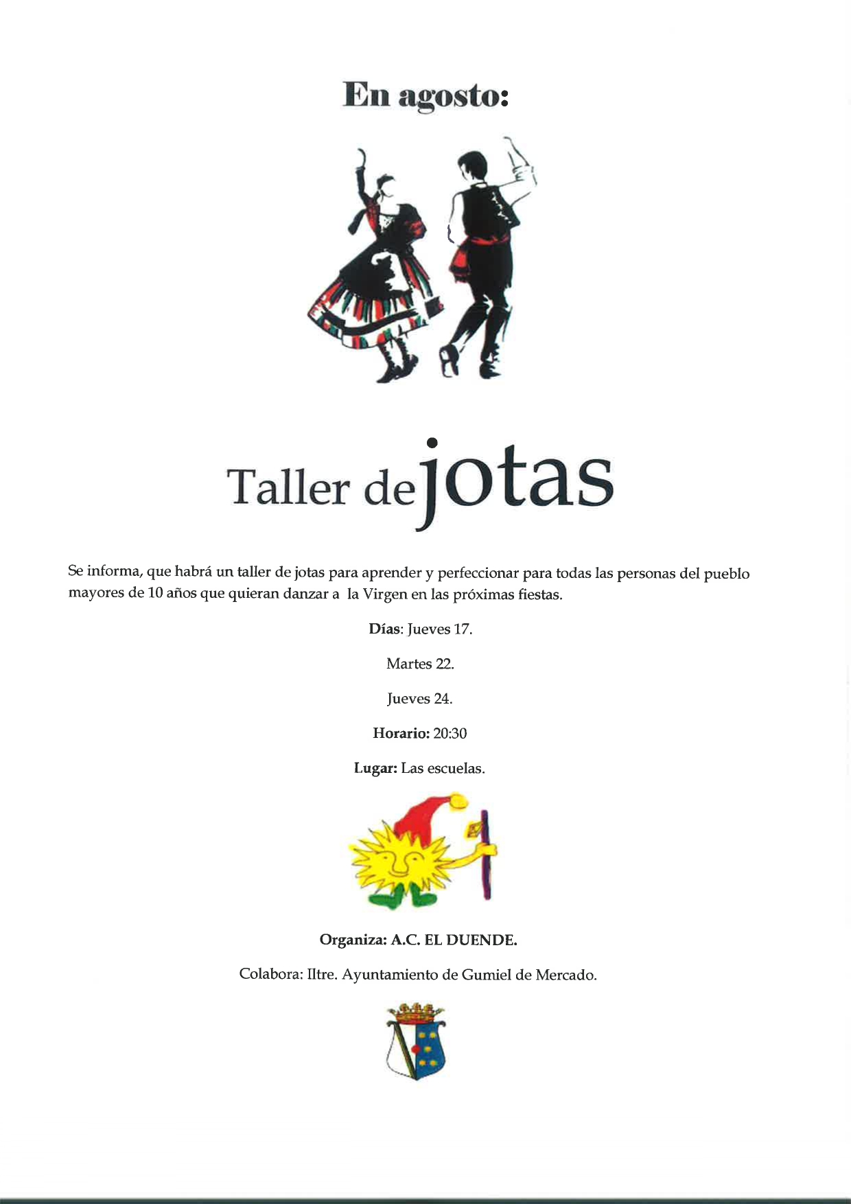 TALLER DE JOTAS